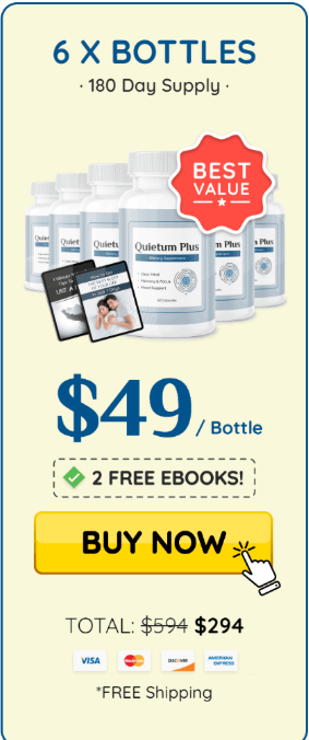 Quietum plus 6 bottle